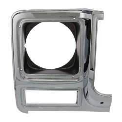 Auto Metal Direct - Auto Metal Direct X145-4079-2R Headlight Bezel - Image 1