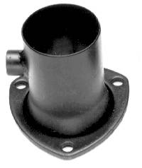 Hedman Hedders - Hedman 21134 3" Ball-Style Header Reducer w/O2 Bung for 3" Exhaust - Image 1