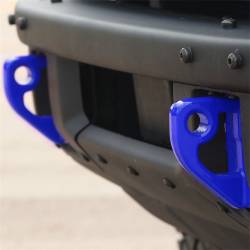 Ford Performance Parts - Ford Performance M-18954-BB Tow Hooks-Pair-Blue for 21-25 Bronco - Image 1