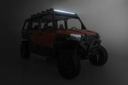 Rough Country Suspension Systems - Rough Country Fabricated Roof Rack w/LEDS for Polaris Xpedition ADV 5 93173 - Image 4