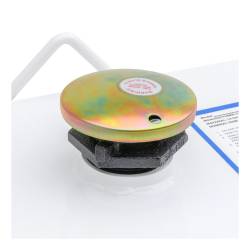 UWS - UWS ST-100HH-W White Hammerhead-Style 100-Gallon L-Shape Steel Transfer Tank - Image 3
