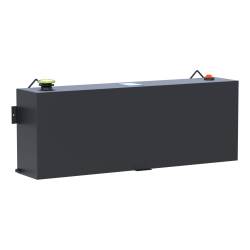 UWS - UWS ST-45-R-MB Matte Black 45-Gallon Rectangle Steel Transfer Tank - Image 1