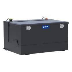 UWS - UWS ST-85-COMBO-MB Matte Black 85-Gallon Steel-Aluminum Combo Transfer Tank - Image 1