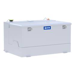 UWS - UWS ST-85-COMBO-W White 85-Gallon Steel-Aluminum Combo Transfer Tank - Image 1