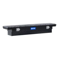 UWS - Gloss Black Aluminum 63" Slim Truck Tool Box Low Profile LTL Shipping Only - Image 1