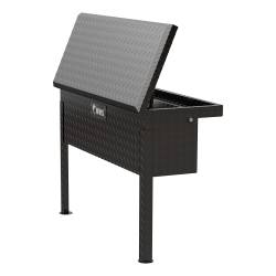 UWS - Gloss Black Aluminum 36" Truck Side Tool Box Low Profile LTL Shipping Only - Image 4