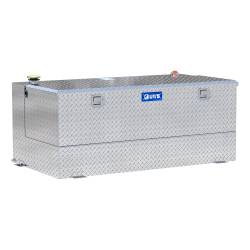 UWS - UWS TT-100-COMBO 100-Gallon Combo Bright Aluminum Transfer Tank - Image 1
