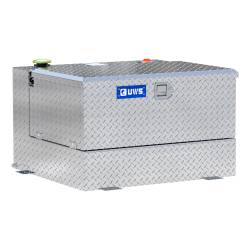 UWS - UWS TT-50-COMBO 50-Gallon Combo Bright Aluminum Transfer Tank - Image 1