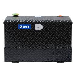 UWS - UWS TT-50-COMBO-BLK Gloss Black 50-Gallon Combo Aluminum Transfer Tank - Image 2