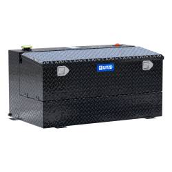 UWS - UWS TT-75-COMBO-BLK Gloss Black 75-Gallon Combo Aluminum Transfer Tank - Image 1