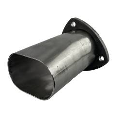 Granatelli Motor Sports - Granatelli Motorsports 313534 3" Round w/Floating 3Bolt Flange Conn. To 3" Oval - Image 1