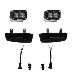Baja Designs - Baja Designs 448165 S2 SAE Fog Pocket Light Kit for Dodge Ram - Image 1