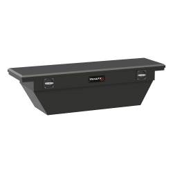 TrailFX - TrailFX 121693C Crossover Deep Angled Low Profile 69" Matte Black Alu Tool Box - Image 1