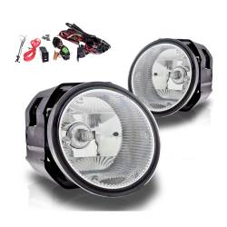 Winjet - Winjet CFWJ-0097-C Clear Fog Lights w/Wiring Kit for Select 01-04 Nissan - Image 2