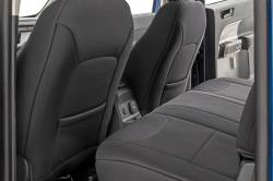 Rough Country Suspension Systems - Rough Country 91066 Front/Rear Seat Covers Black for 22-26 Ford Maverick 2WD/4WD - Image 3