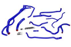 HPS Performance - HPS 57-1707-BLUE Blue Radiator/Heater Coolant Hose Kit for 16-20 Chevy Camaro - Image 1
