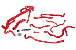 HPS Performance - HPS 57-1707 Red Red Radiator/Heater Coolant Hose Kit for 16-20 Chevy Camaro - Image 1