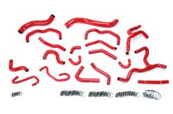 HPS Performance - HPS 57-1709 Red Red Radiator/Heater Coolant Hose Kit for 17-20 Lexus LX570 V8 - Image 1