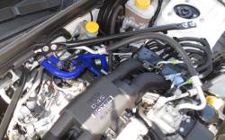 HPS Performance - HPS 57-1282-BLUE Blue Heater Coolant Hose Kit for Subaru 13-20 BRZ - Image 2