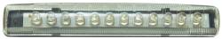 Pacer Performance - Pacer 20-725 12-Diode Single Row LED Light Clear/White - Image 1