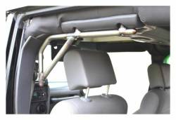 Steinjager - Steinjager Rear Rigid Style Grab Handles-Bare for Jeep JK 4DR J0041454 - Image 1