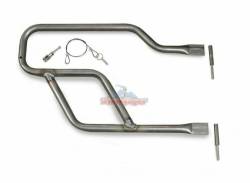 Steinjager - Steinjager Rear Tubular Trail Doors-Bare for Jeep XJ 4DR J0047855 - Image 1