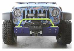 Steinjager - Steinjager Front Bumper Light Bar Bracket-Gecko Green for Wrangler JK J0046850 - Image 1