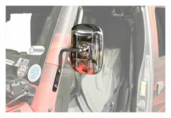 Steinjager - Steinjager A-Pillar Mount Side Mirror Kit-Text Black for Wrangler JK J0044996 - Image 1