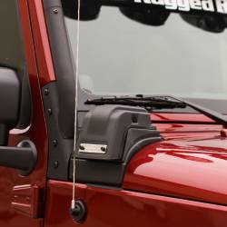 Rugged Ridge - Rugged Ridge 17756.08 XHD Low Mount Snorkle Air Intake for 12-18 Wrangler JK 3.6 - Image 1