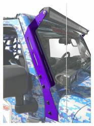Steinjager - Steinjager 50" Upper Windshield Light Bracket Kit-Purple for Jeep JK J0047371 - Image 1