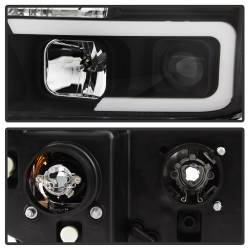 Spyder Auto - Spyder Auto 5085344 Black Light Bar Projector Headlights for Tundra/Sequoia - Image 3