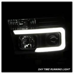 Spyder Auto - Spyder Auto 5085344 Black Light Bar Projector Headlights for Tundra/Sequoia - Image 9