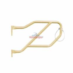 Steinjager - Steinjager Rear Tubular Trail Doors-Mil. Beige for Wrangler JL 4DR J0048333 - Image 1