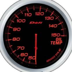 Defi - Defi DF10402 Link Meter Advance F Oil Temp Gauge Red +50 +150-DEG C 60mm - Image 2