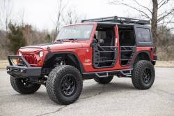 Rough Country Suspension Systems - Rough Country 10588 Front/Rear Steel Tube Doors Black for 07-18 Wrangler JK 4DR - Image 6
