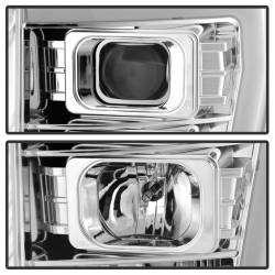 Spyder Auto - Spyder Auto 5084705 Light Bar Projector Headlights Chrome for 11-16 Super Duty - Image 3