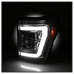 Spyder Auto - Spyder Auto 5084705 Light Bar Projector Headlights Chrome for 11-16 Super Duty - Image 7