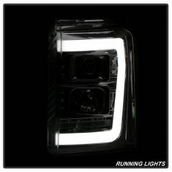 Spyder Auto - Spyder Auto 5084705 Light Bar Projector Headlights Chrome for 11-16 Super Duty - Image 9
