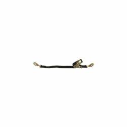 Allstar Performance - Allstar Performance ALL10192 Ratcheting Tie Down Strap Twist Hook 2" x 8' - Image 1