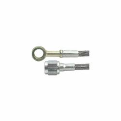 Allstar Performance - Allstar Performance ALL46440-24 24" #4 Braided Line -4 Straight/10mm Banjo - Image 1
