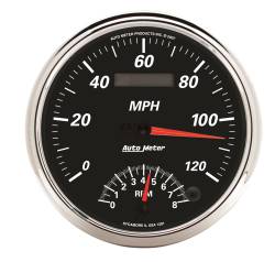 AutoMeter - AutoMeter 1291 Designer Black II Speedometer/Tachometer 5" Gauge 8K RPM/120mph - Image 1