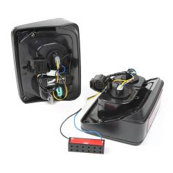 Rugged Ridge - Rugged Ridge 12403.88 LED Taillights Smoke for 07-18 Jeep Wrangler JK - Image 3