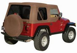 Rampage - Rampage 99536 OEM Replacement Soft Upper Doors Top for 97-06 Jeep Wrangler TJ - Image 2