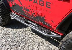 Rampage - Rampage 88735 SRS Side Bar RockerGuards Crawler Style Step for 18-26 Wrangler JL - Image 2