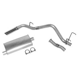 Dynomax - Dynomax 19330 2.5" Cat-Back Exhaust System Aluminized Steel - Image 1