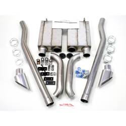 JBA Racing Headers - JBA Headers 50-2651 2.5" Eleanor Side Exhaust System for 65-70 Ford Mustang - Image 1