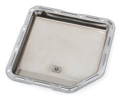 Trans-Dapt Performance - Trans-Dapt 9074 Chrome Transmission Pan TH350 Plain Stock Capacity - Image 2