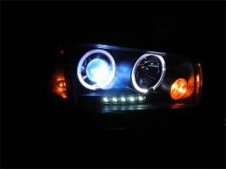 Spyder Auto - Spyder Auto 5009746 Halo Projector Headlights Chrome/Clear for 06-10 Charger - Image 3