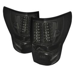 xTune Auto - xTune Auto 5070890 LED Taillights Chrome/Smoked - Image 1
