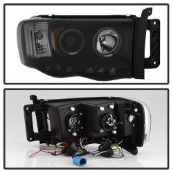 Spyder Auto - Spyder Auto 5078384 LED Halo Projector Headlights Black/Smoked - Image 3